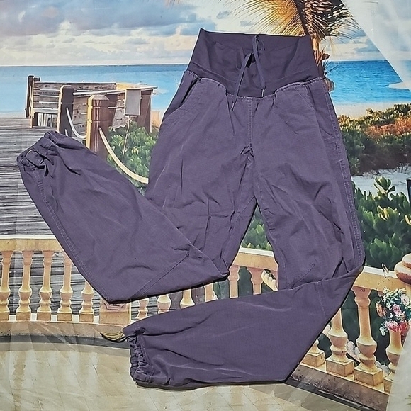 Adidas Purple‎ Pants Adjustable Ankle Size Small - Picture 1 of 7
